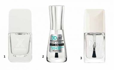 les top coat a sélectionner pour une superbe manucure.