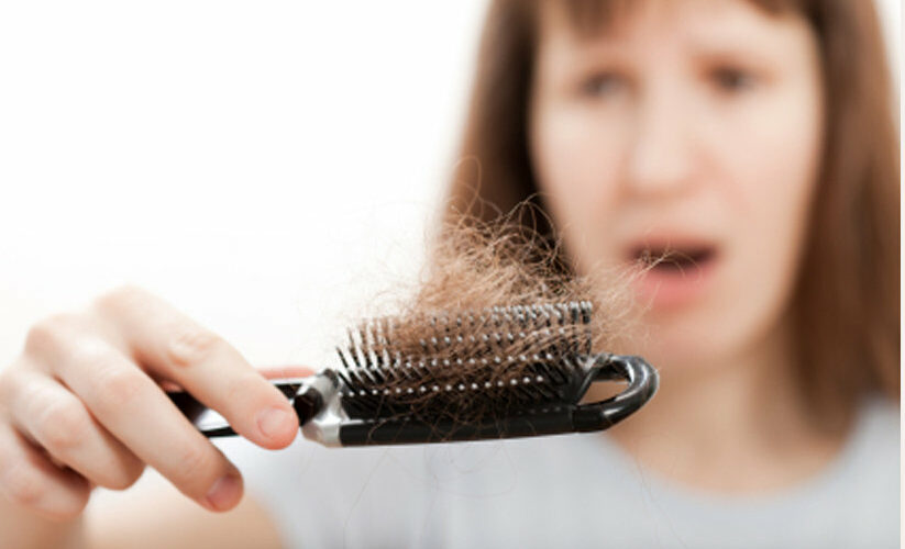 chute de cheveux chez la femme