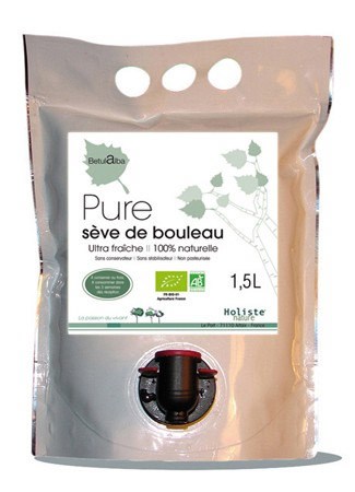 low-poo avec la seve de bouleau