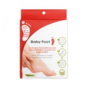 masque chaussette pour de jolis pieds