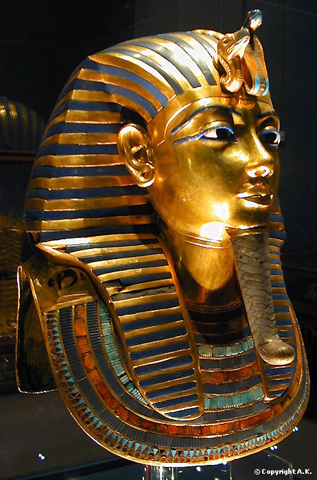 Toutankhamon masque or pur