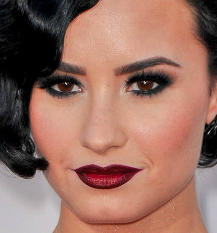 Ombré lips de Demi Lovato