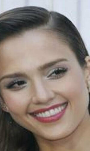 Jessica Alba, maquillage de printemps