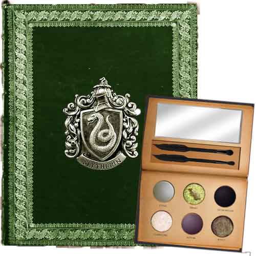 Maquillage harry Potter, maison des Serpentards