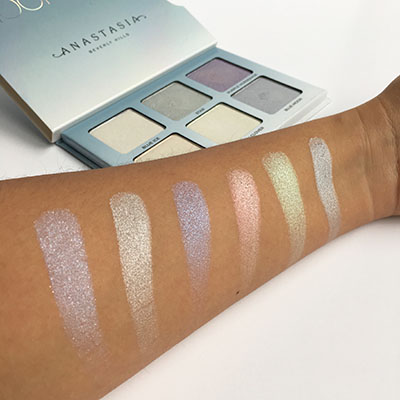 Glow Kit Moonchild, test sur la peau des différentes couleurs