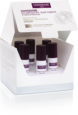 le coffret beauté de Noël contient une Cure Concentré Eclaircissant Teint Parfait CONDENSE PARIS