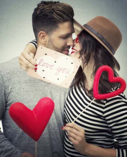 maquillage saint Valentin, vous êtes sublime