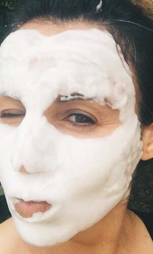 test du bubble mask de Sephora dans la loge beauté