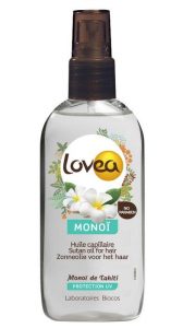 indispensables beauté pour les vacances: spray capillaire de protection Lovea