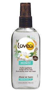 indispensables beauté pour les vacances: spray capillaire de protection Lovea