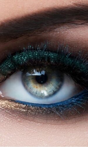 maquiller les yeux verts