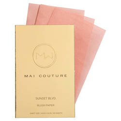  nouveautés en produits de beauté pour la Rentrée 2017 : Mai Couture Blush Papier 