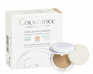 fonds de teint pour peaux sensibles : Couvrance Crème de teint compact d’Avène