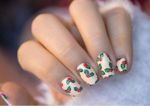 Idées nail art Noël