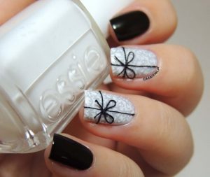 Idées nail art Noël