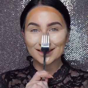 Beautyhacks: contouring avec une fourchette