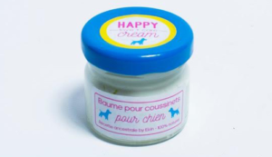  produits de beauté pour animaux : Flair In The City baume pour coussinets Happy Cream