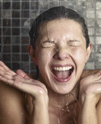 Brûler des calories sous la douche