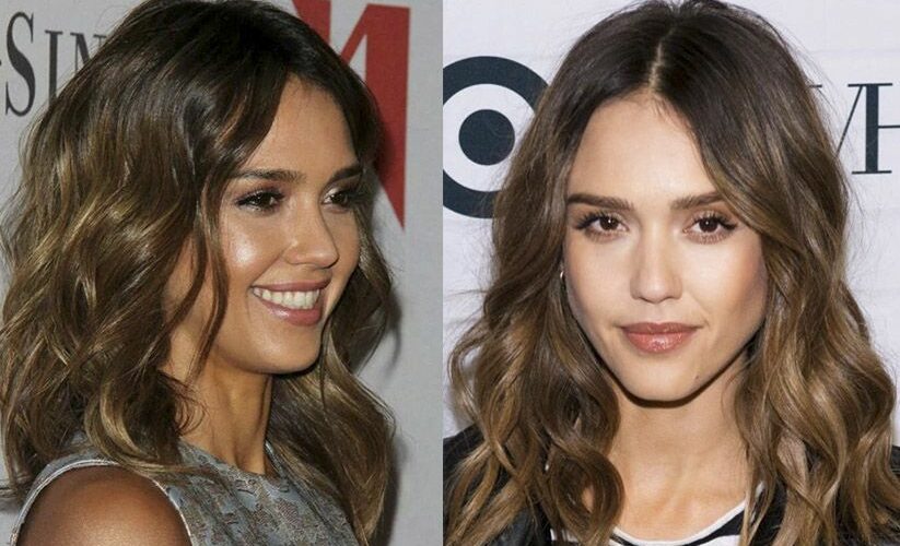 L'effet wavy de Jessica Alba