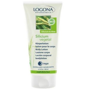 lotion corps au silicium végétal de LOGONA