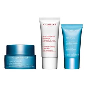 Coffret pour peaux déshydratées, hydratation et soin du visage, CLARINS 