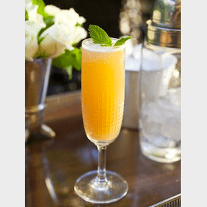 Le Mimosa, un des cocktails les moins caloriques