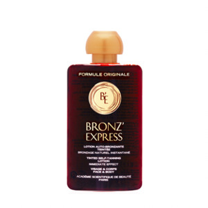 Lotion auto-bronzante teintée bronz’express, ACADEMIE SCIENTIFIQUE DE BEAUTÉ 