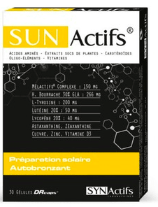 Gélules solaires SUNACTIFS