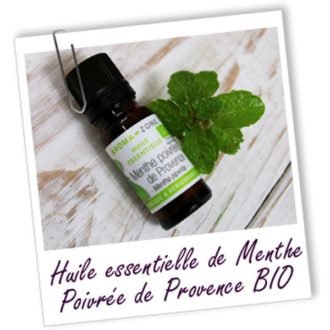 L’huile essentielle de menthe poivrée 