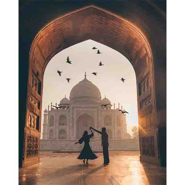 Le Taj Mahal, en Inde