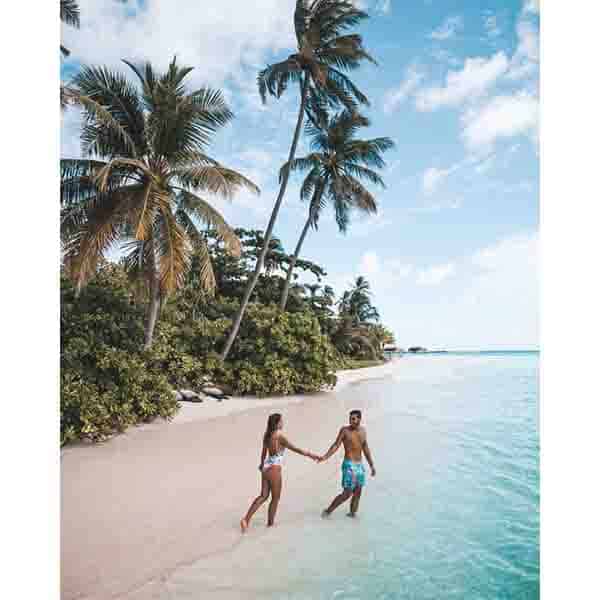 Les Maldives , destination à faire ne couple