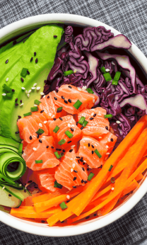 poke bowl saumon, les recettes incontournables