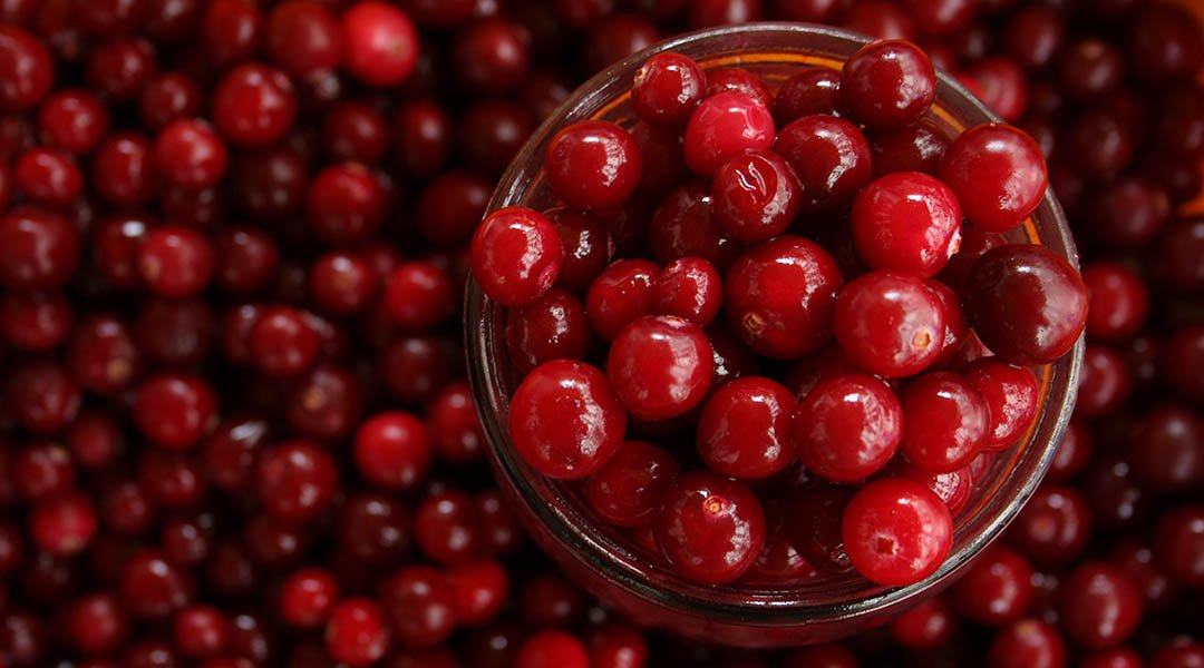 jus de cranberry contre les taches pigmentaires