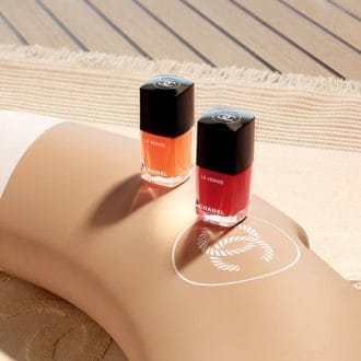 Les vernis les beiges Summer of glow de Chanel