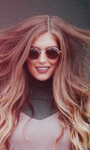 cheveux gras woman