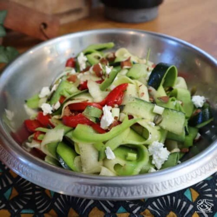 salade de courgette recette rapide et simple