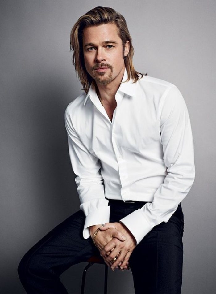 brad pitt égérie chanel