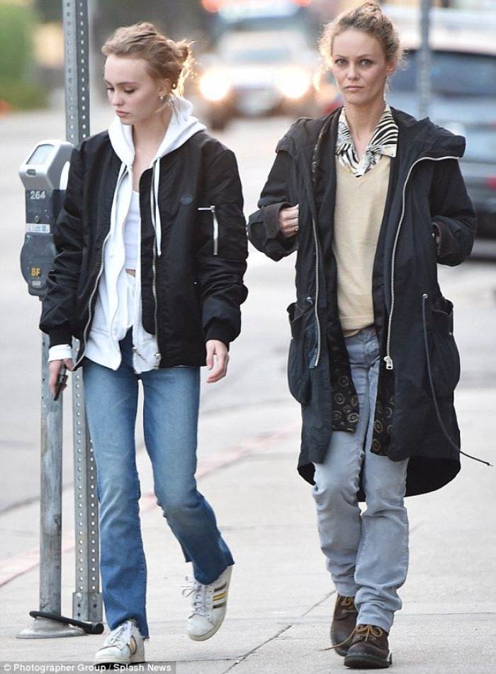 Shopping entre mère et fille Vanessa Paradis Lily-Rose Depp